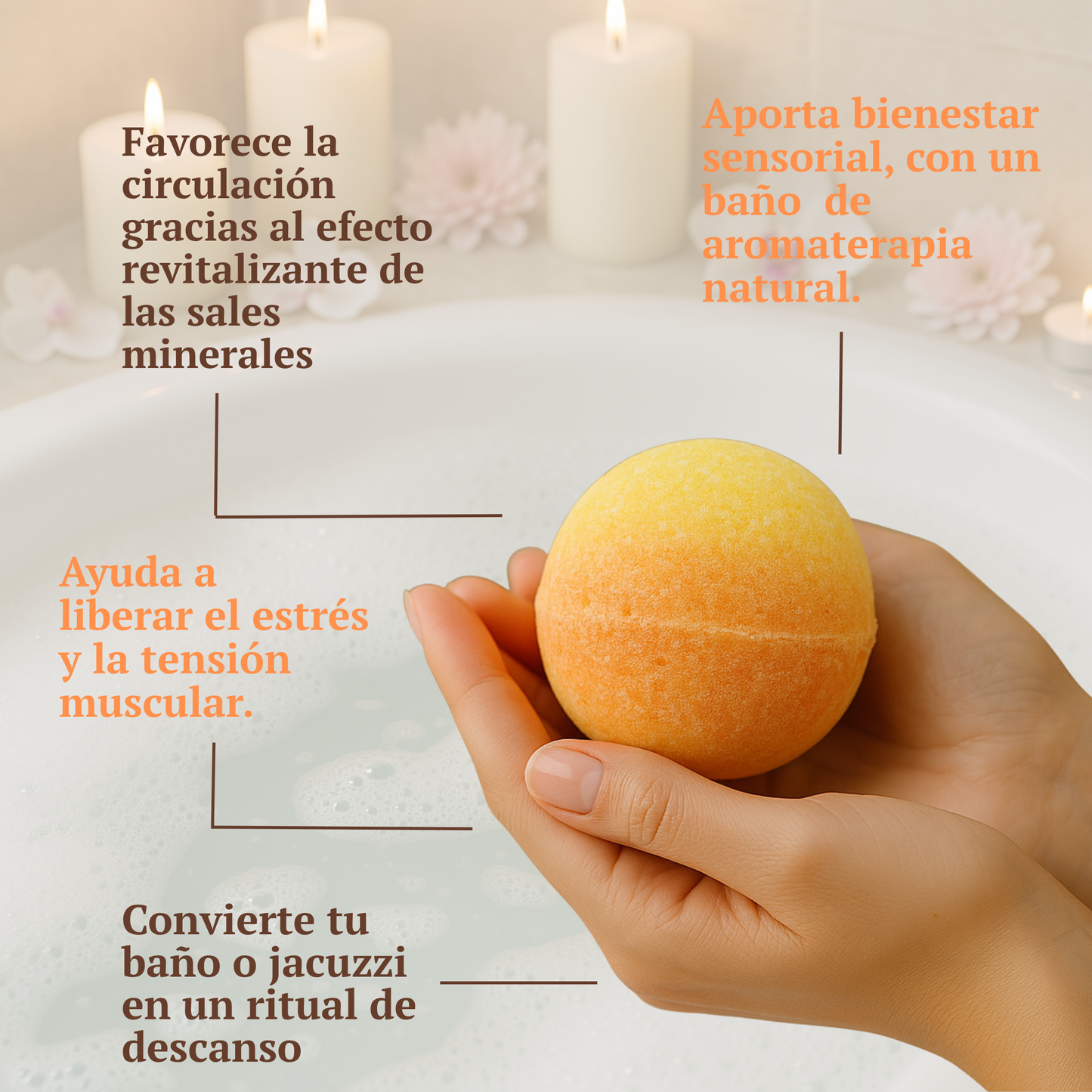 Bombas Espumosas - Manos (9 gr)