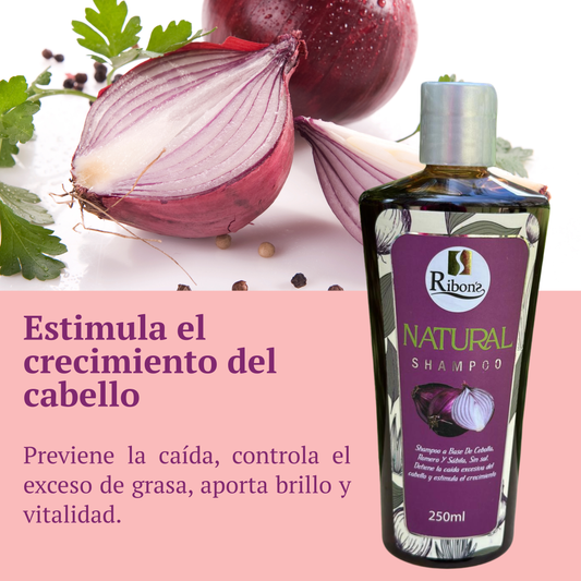Shampoo Anticaída de Cebolla – 250ml