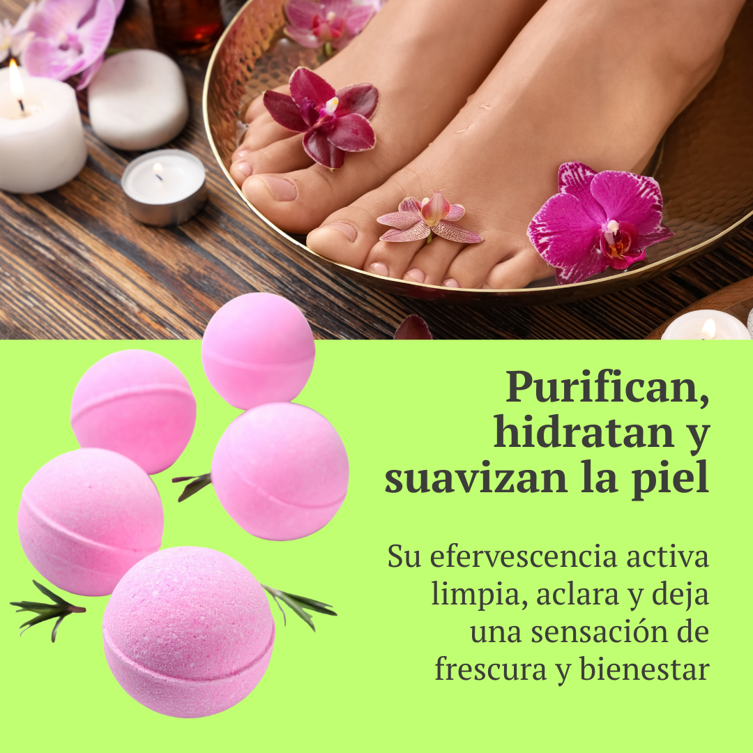 Bombas Espumosas- Pies (15 gr)