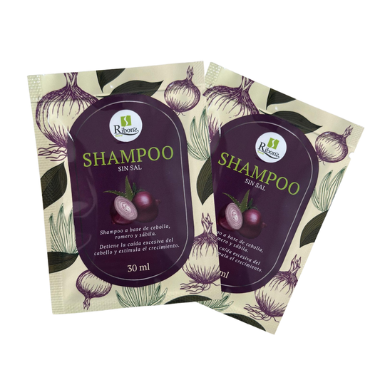 Shampoo Anticaída de Cebolla - 30ml (sachet)
