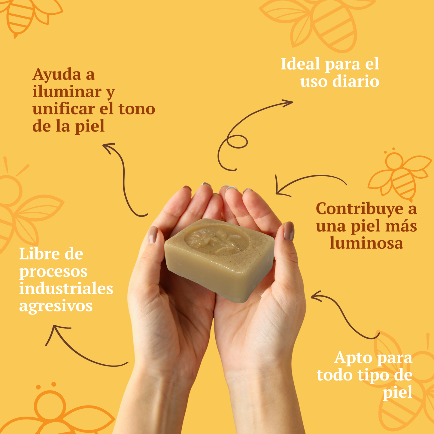 Jabon Facial de Miel