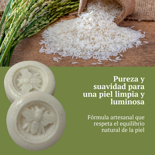 Jabon Facial de Arroz