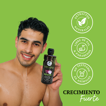 Shampoo Anticaída de Cebolla – Hombre - 250ml