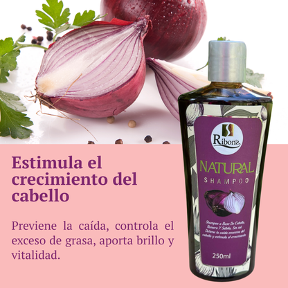 Shampoo Anticaída de Cebolla – 250ml