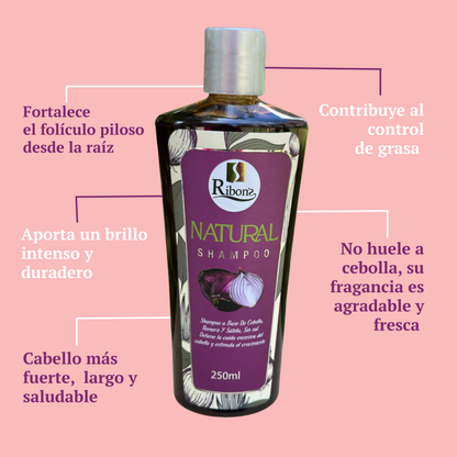 Shampoo Anticaída de Cebolla – 250ml