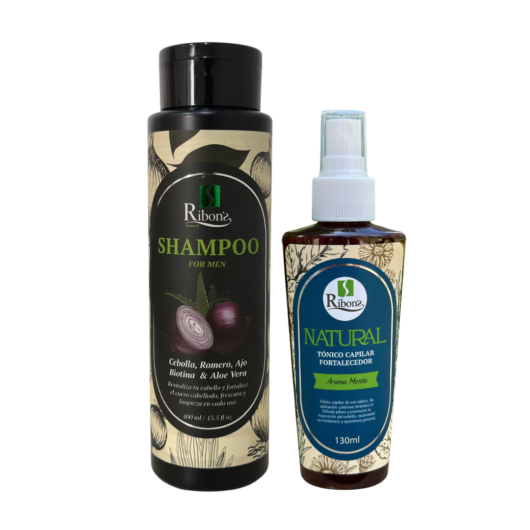 Dúo Anticaída y Crecimiento para Hombre - 400ml