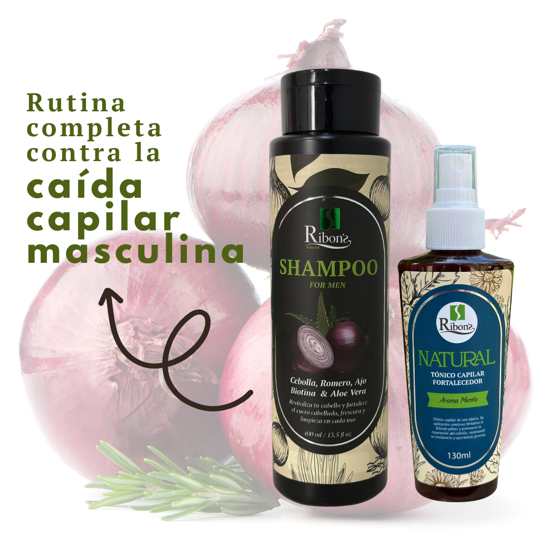 Dúo Anticaída y Crecimiento para Hombre - 400ml