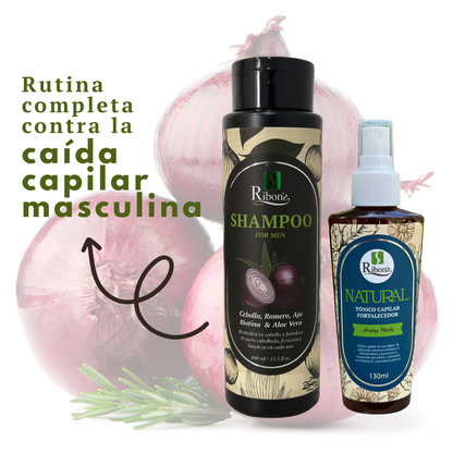 Dúo Anticaída y Crecimiento para Hombre - 400ml