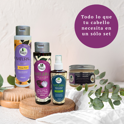 Set Anticaída Crecimiento & Reparación Intensiva - 450ml