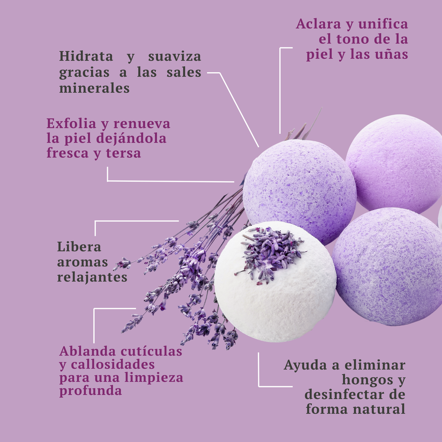 Bombas Espumosas - Manos (9 gr)