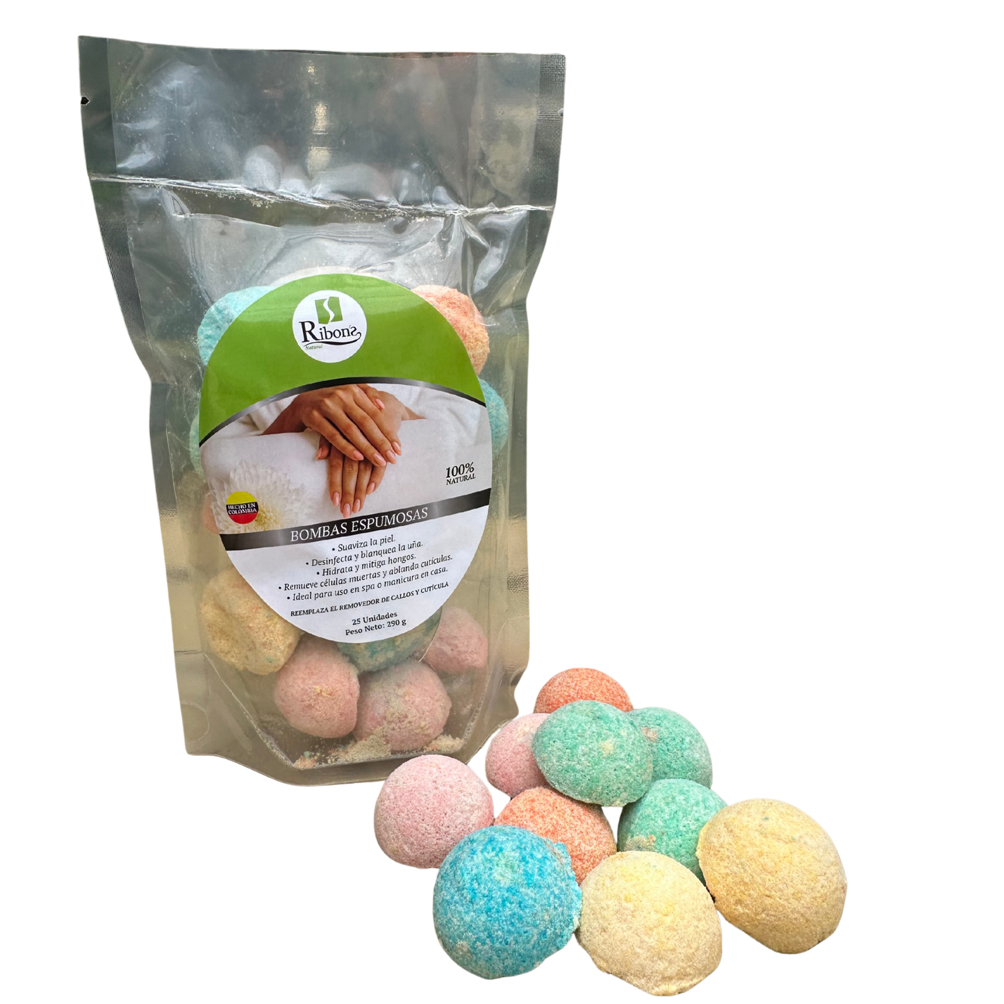 Bombas Espumosas - Manos (9 gr)