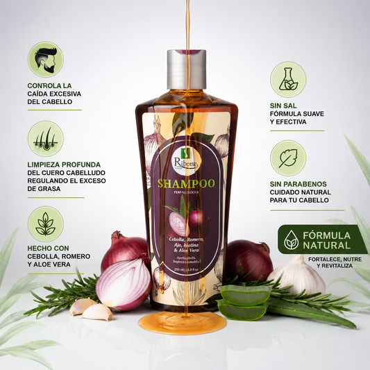 Shampoo control caída de Cebolla – 250ml
