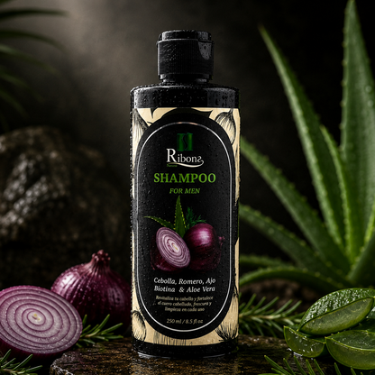 Shampoo control caída de Cebolla – Hombre - 250ml