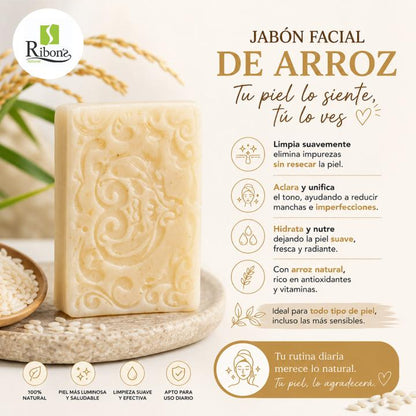 Jabon Facial de Arroz