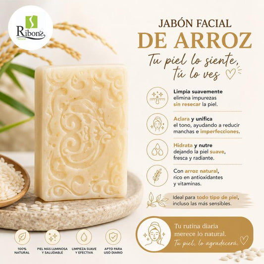 Jabon Facial de Arroz