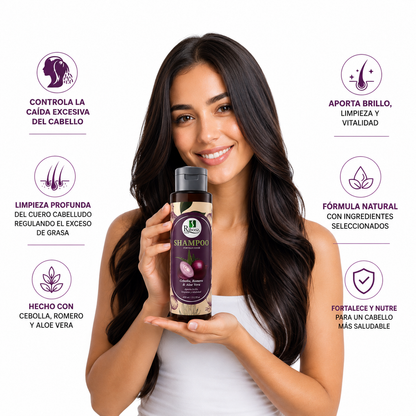 Shampoo control caída de Cebolla – 450ml
